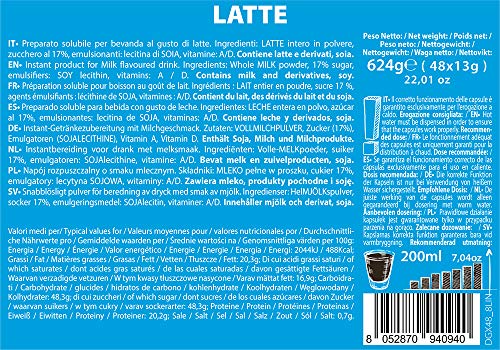 Note D’Espresso - Milch -Kapselmaschinen - ausschließlich kompatibel mit NESCAFE DOLCE GUSTO- 48 caps