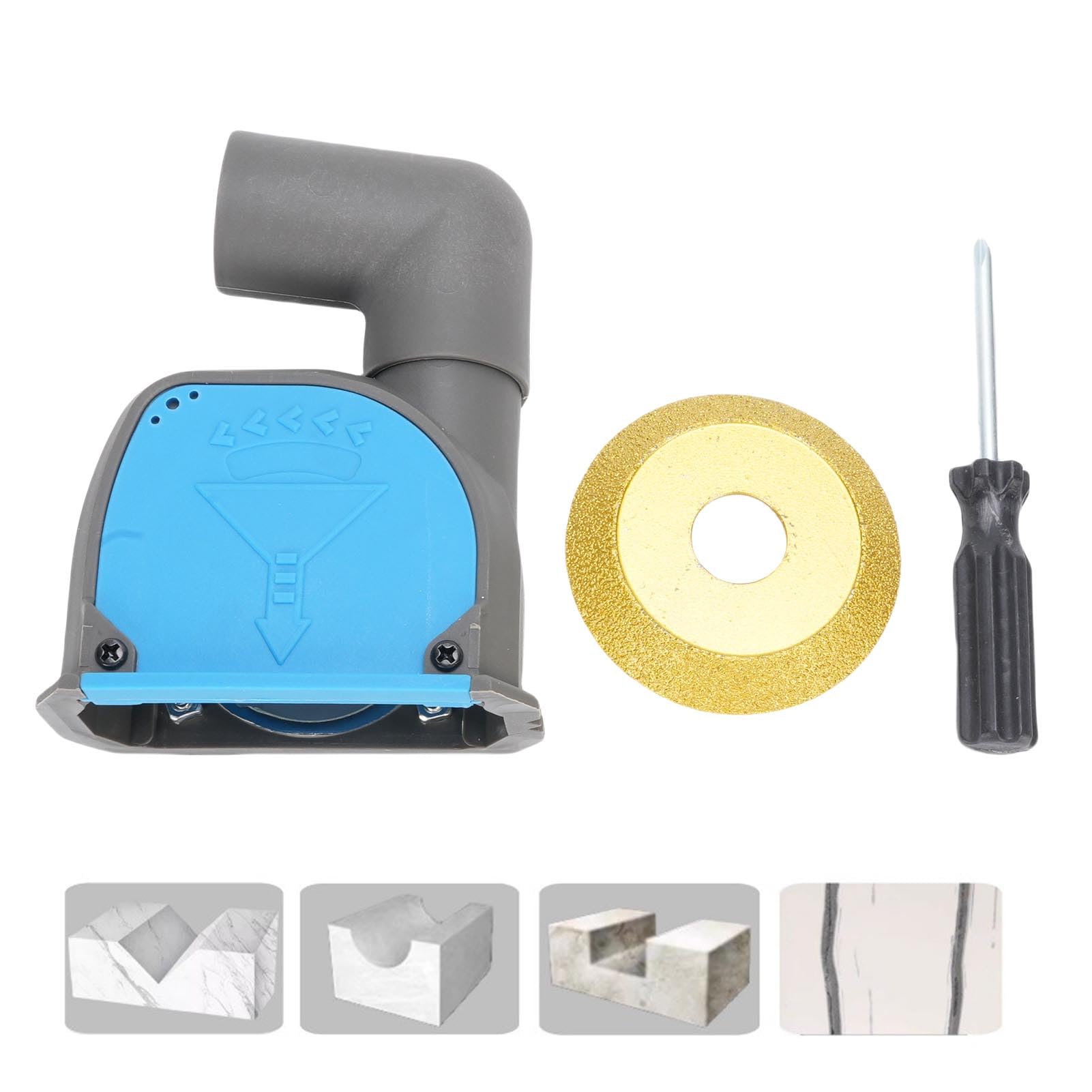 Copertura per smerigliatrice 100/115 |Protezione taglierina per scanalatura da 9 mm (25MM)