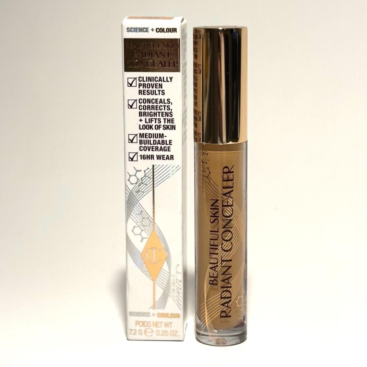 Charlotte Tilbury Beatiful Skin Radiant Concealer | 7.2g | 11.75 Tan