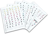 DANIEL SMITH Extra Fine Watercolor - 266 Watercolor and 22 Gouache Dot Card
