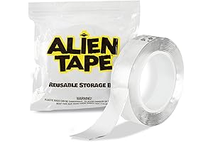 Alientape Nano Double Sided Tape, Multipurpose Removable Adhesive Transparent Grip Mounting Tape...