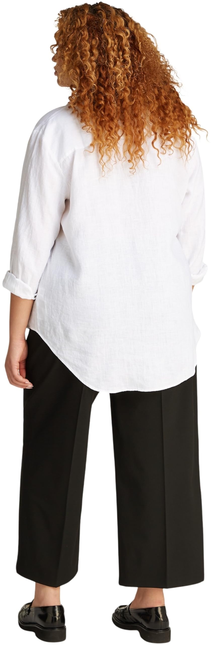 Tommy Hilfiger CRV Ess Linen Relaxed Shirt Ww0ww46093 CRV Ess Camicia Rilassata Lino WW0WW46093 Donna