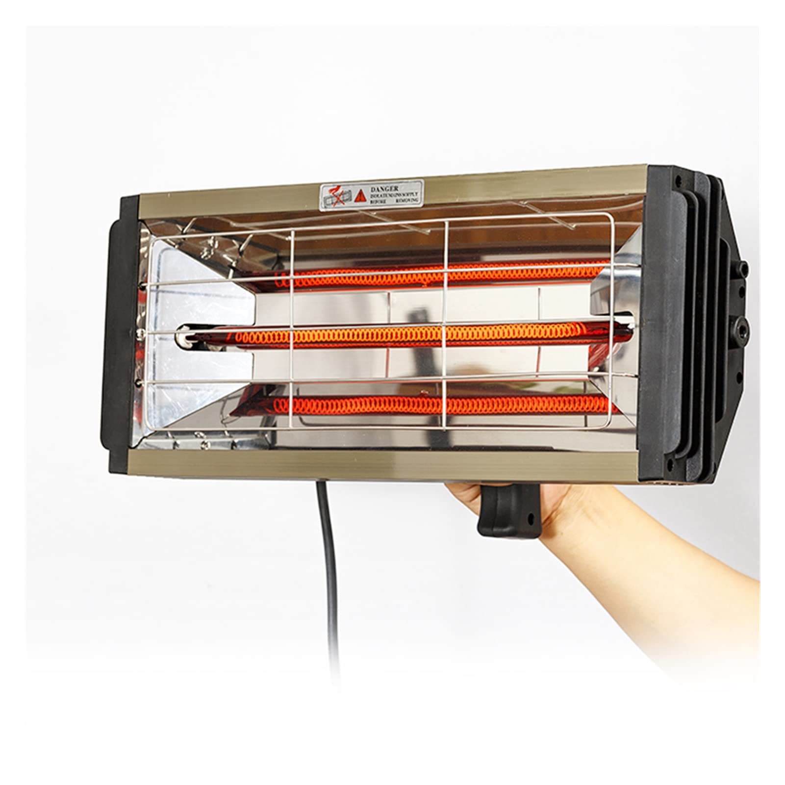 Infrared Paint Lamp, 1000W Infrared Dryer Paint Curing Lamp for Auto Body Portable Baking Lamps Shortwave