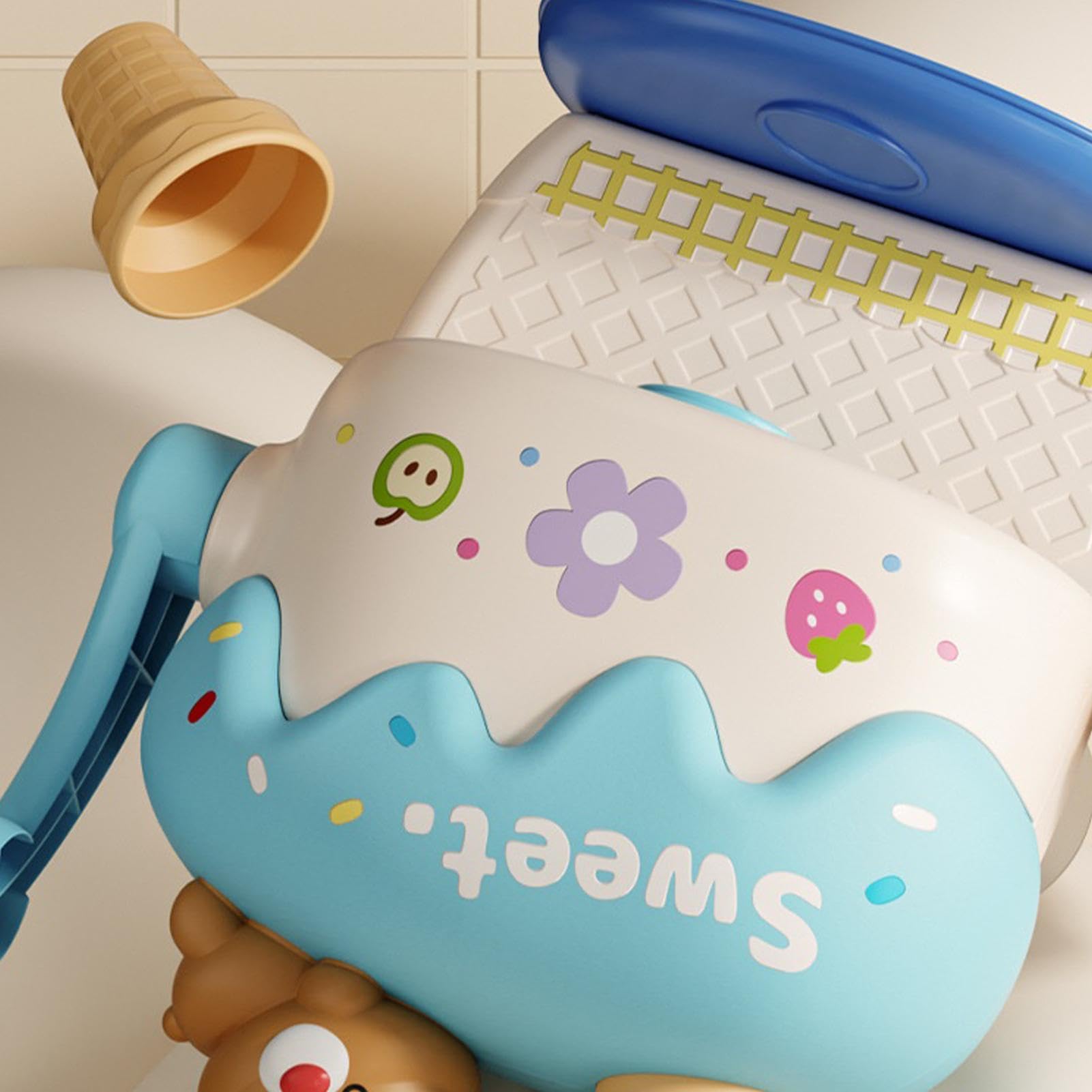 Macchina Per Il Bagno Interattivo E Divertente Educativo | Macchina della Schiuma per Bambini Feste di Compleanno, Vacanze, Calza della Befana, Regali, Bambini e Bambine