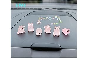 Car Dashboard Ornament Lucky Piggy, Cute and Whimsical Decoration