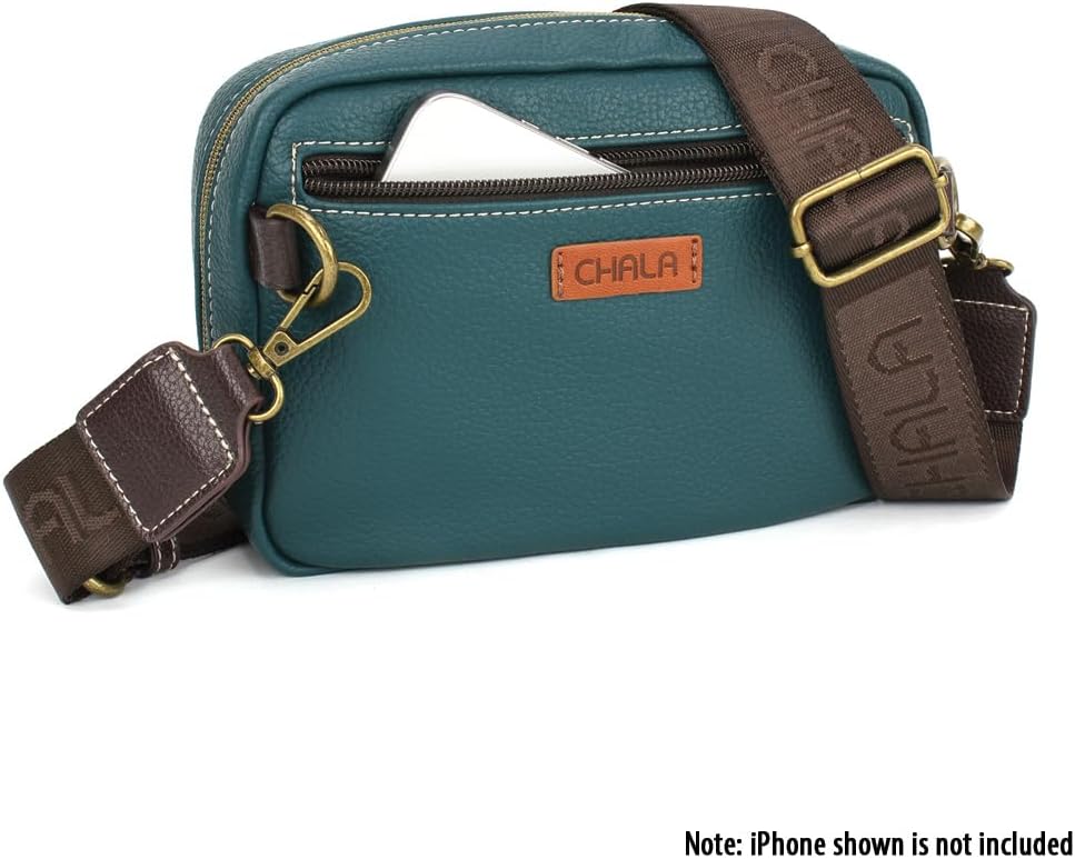 CHALA Mini Pack Women RFID Protected Sling Purse and Waist Bag with Two Adjustable Straps - Image 3