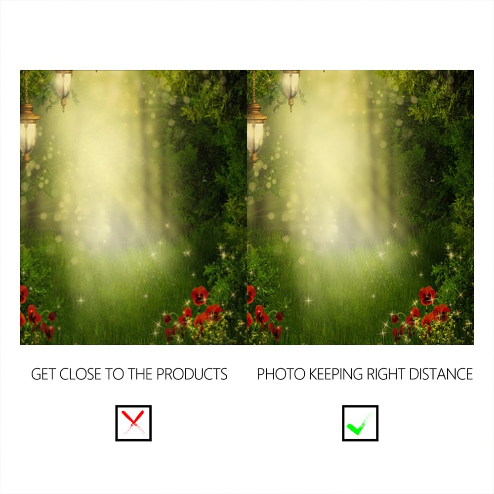 YongFoto 1x1,5m poliestere Sfondo Fotografico Rovine Gotiche Porta di Pietra Foresta da Favola Nebbia Giardini Incantati Fondale Foto Photo Booth Partito Banner Bambini Photo Studio Puntelli