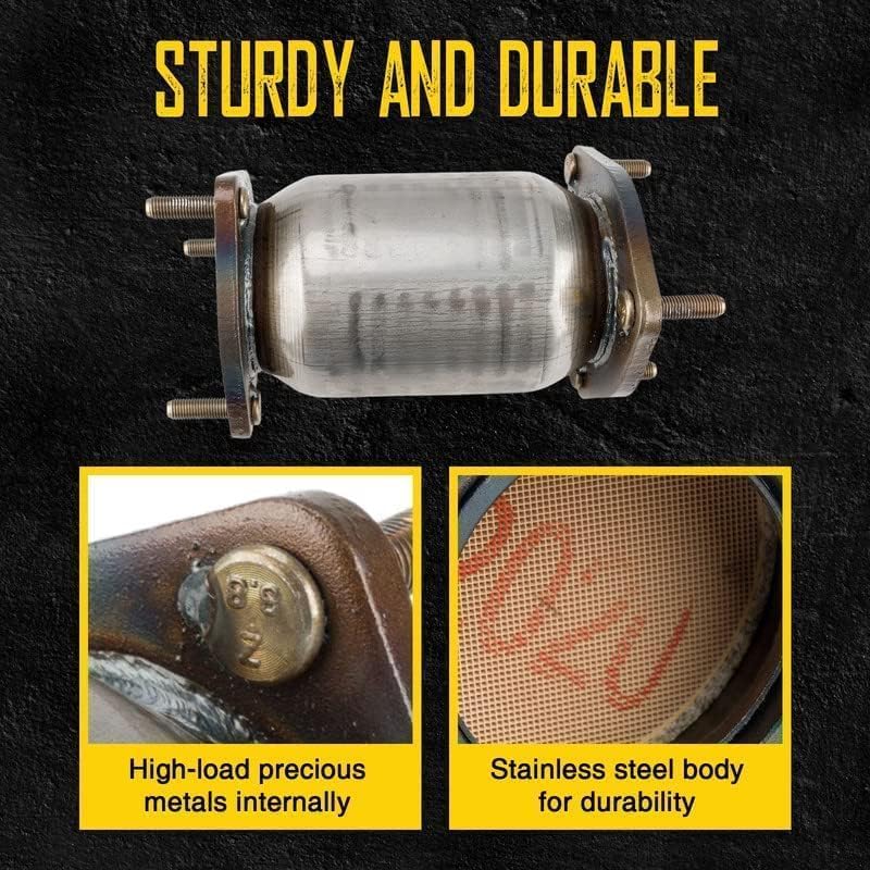 Miniatura 6 de KAC Convertidor catalítico de acero inoxidable de grado industrial de repuesto para Chevy Aveo  Aveo5 2004-2008 1.6L 1 pieza (compatible con EPA)