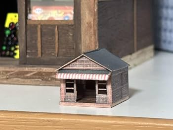 Amazon.co.jp: ミニチュア駄菓子屋フィギュアに1/64より小ドール