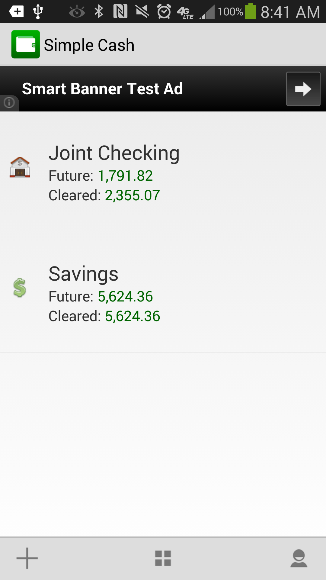 Simple Cash Free Checkbook App on Amazon Appstore