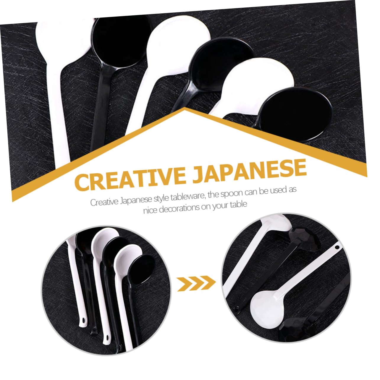 GRIRIW 5pcs Hot Pot Seasoning Spoon Spoons Noodles Soup Spoon Food Serving Strainer Soup Serving Spoon Ramen Soup Skimmer Spoon Noodle Spoon Basting Spoon Asian Ramen White Melamine