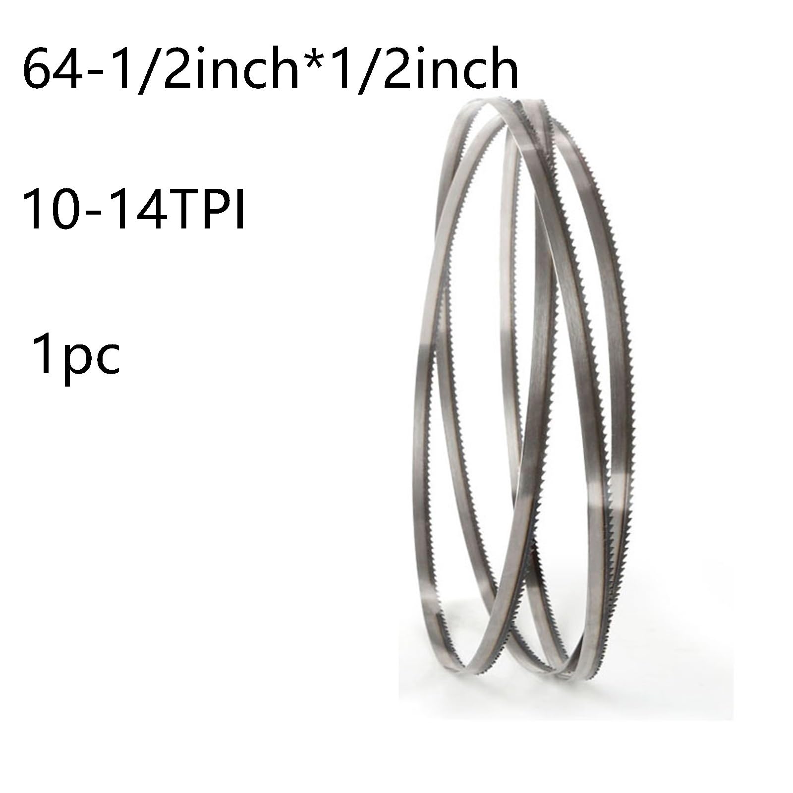 Brzeszczot do piły taśmowej do metalu 64-1/2 cala, brzeszczoty do pił taśmowych 1/2" x 10-14 ostre, taśma tnąca do metalu bimetaliczna M42 1