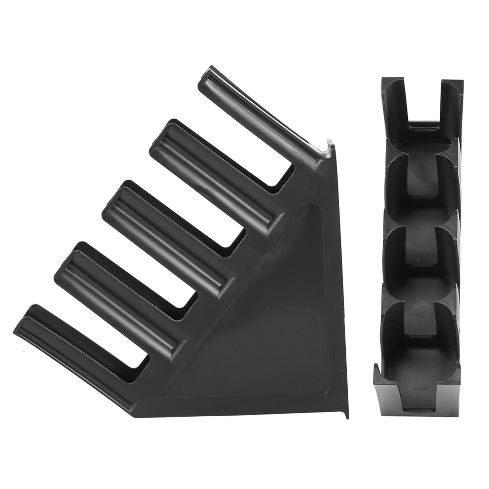 Jeffergarden Organizer na Filiżanki Kawy Stojak Plastikowy Blat Uchwyt na Kubek 38 X 29 X 11 Cm z oddzielną pokrywą do Przechowywania Odwrócony Stojak Filiżanki do Kawiarni Sklepy z herbatą, mleczną