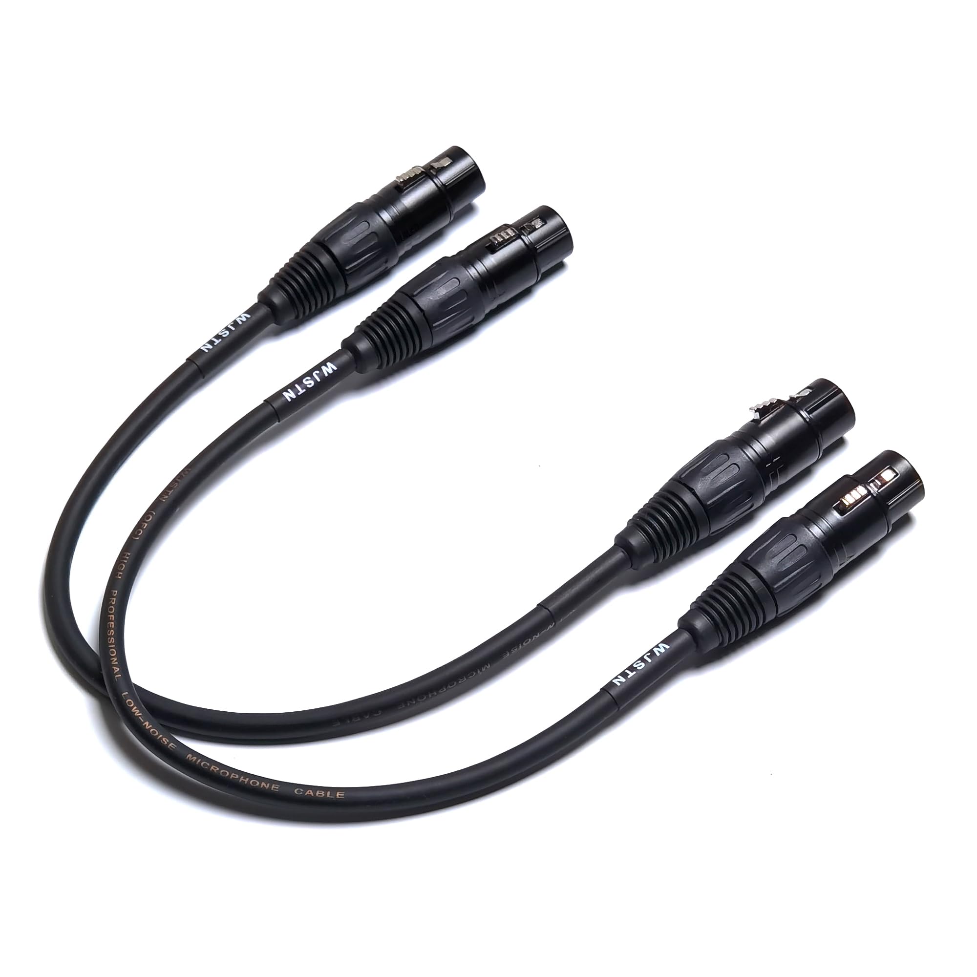 Amazon.co.jp: WJSTN マイクケーブル XLR - XLRケーブル、3ピンXLRメス
