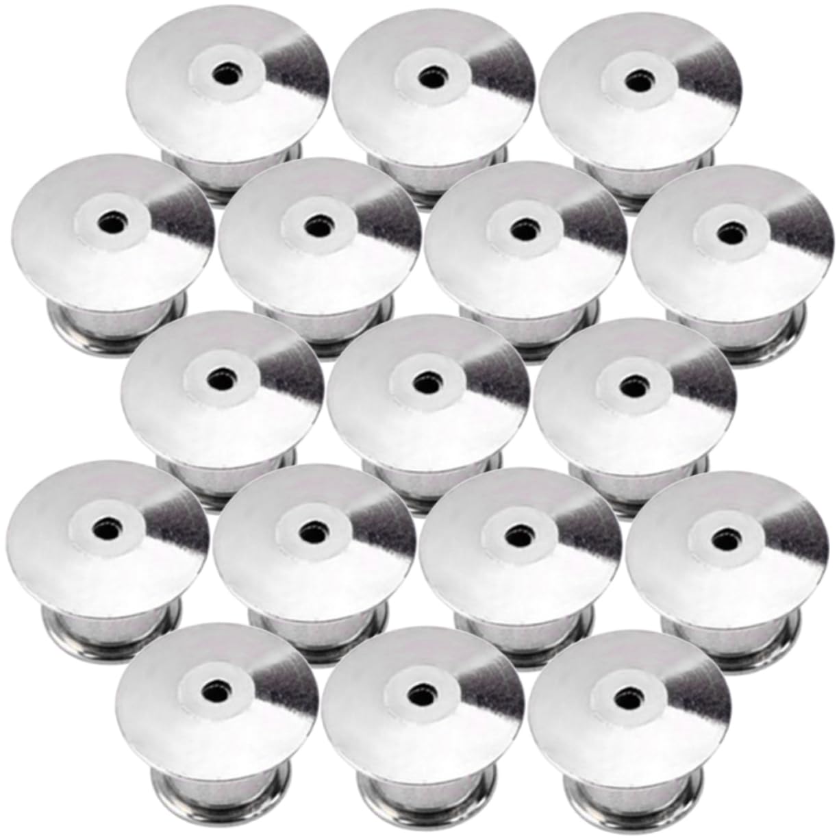 Hebilla de broche Housoutil para evitar la pérdida de pines en chaquetas y sombreros 22pcs