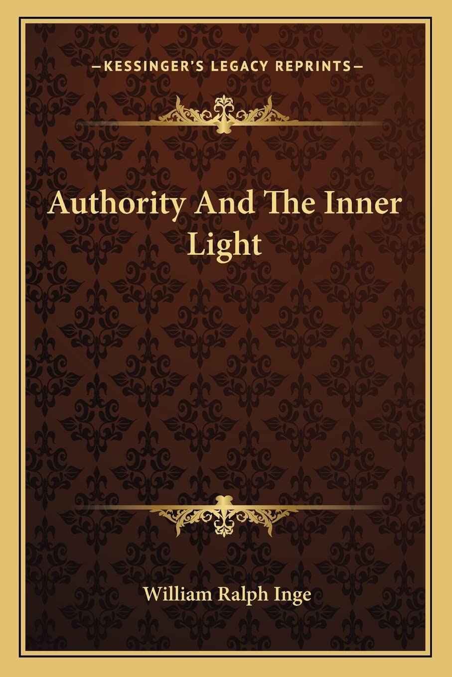 Authority And The Inner Light
