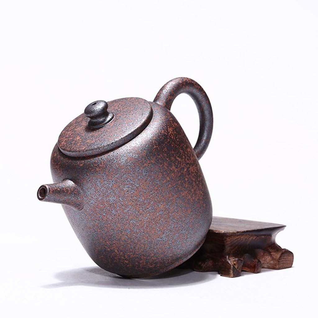 Ceramiczny czajniczek kwiat czajniczek fioletowy glina czajniczek ręcznie robiony czajniczek popołudniowa herbata impreza salon domowy czajniczek dzbanek do herbaty ceramiczny