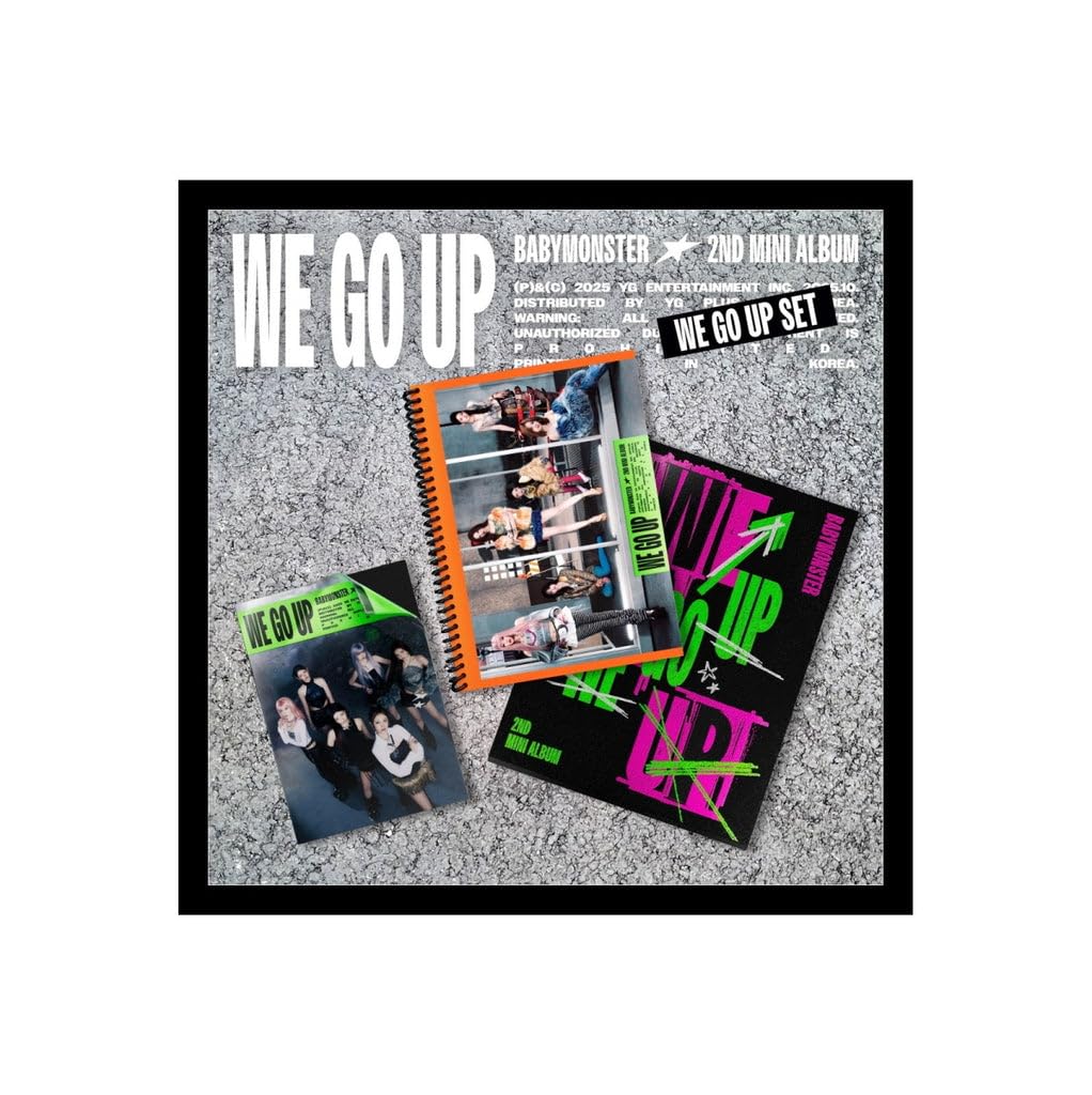 Amazon.co.jp: ベイビーモンスター BABYMONSTER WE GO UP 2ndミニ