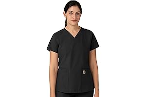 Carhartt Scrubs Force V-Neck 5-Pocket Short Sleeve