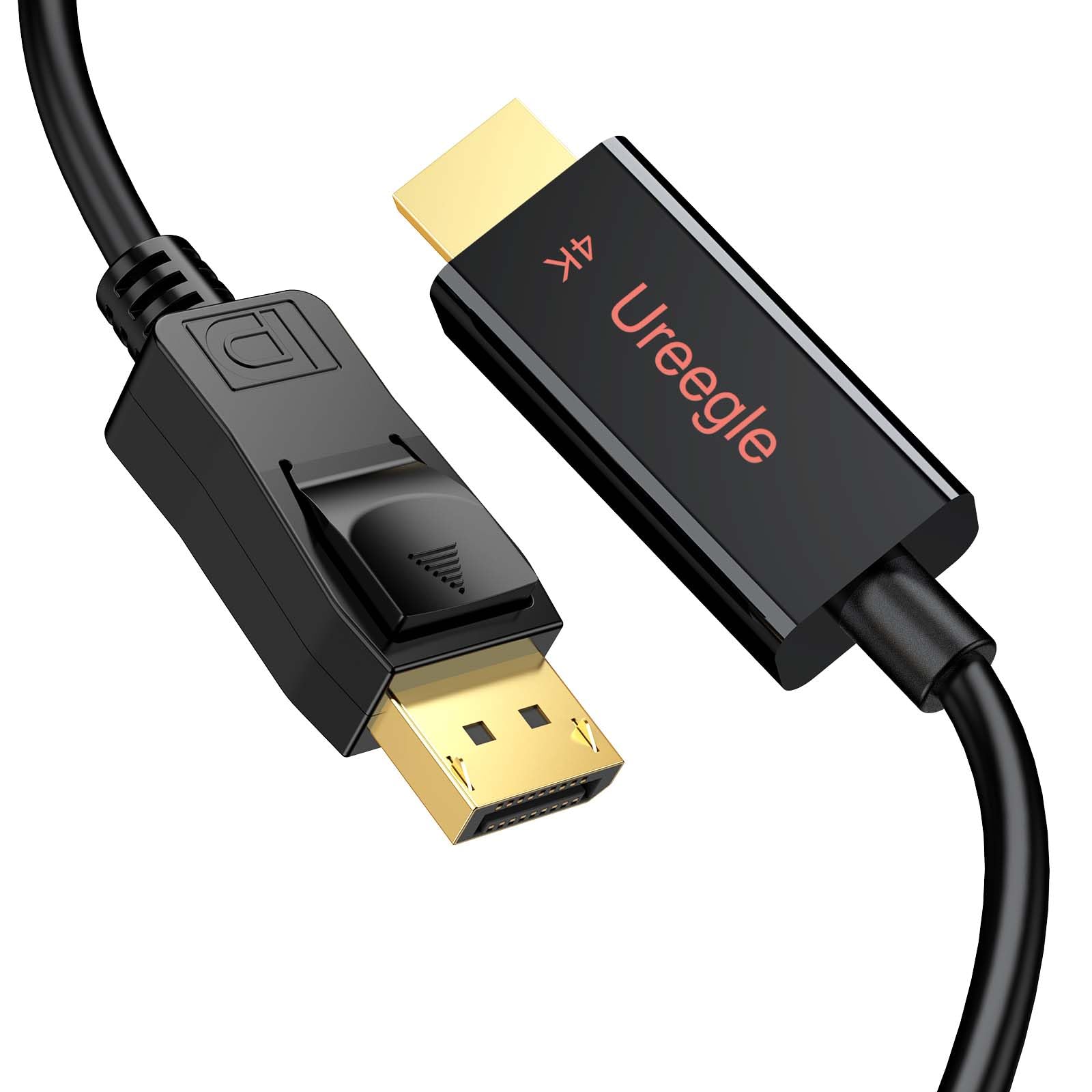 Amazon | Ureegle DisplayPort HDMI 変換ケーブル ディスプレイポート