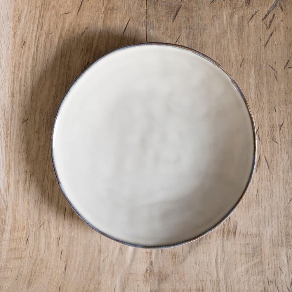 Piatto da portata biologico crema D26,5 cm | Leroy Merlin
