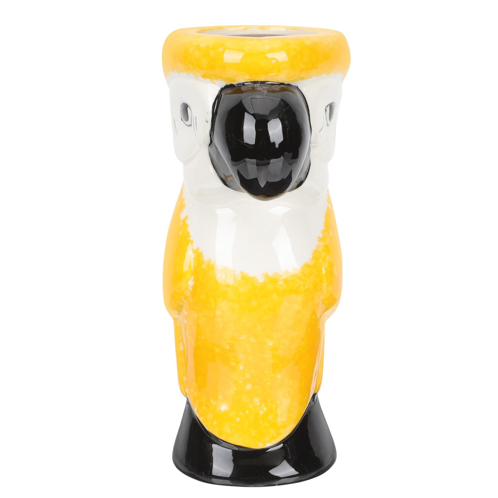 Copa de cóctel con excelente estabilidad y diseño creativo de loro Tiki