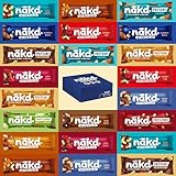 Nakd Bars Nakd Frucht- und Nussriegel Gesunde Snacks para niños y niñas. Fruhstücksbars Essen. Riegel vegano, sin leche, sin weizen y sin gluten. (24 Barras)