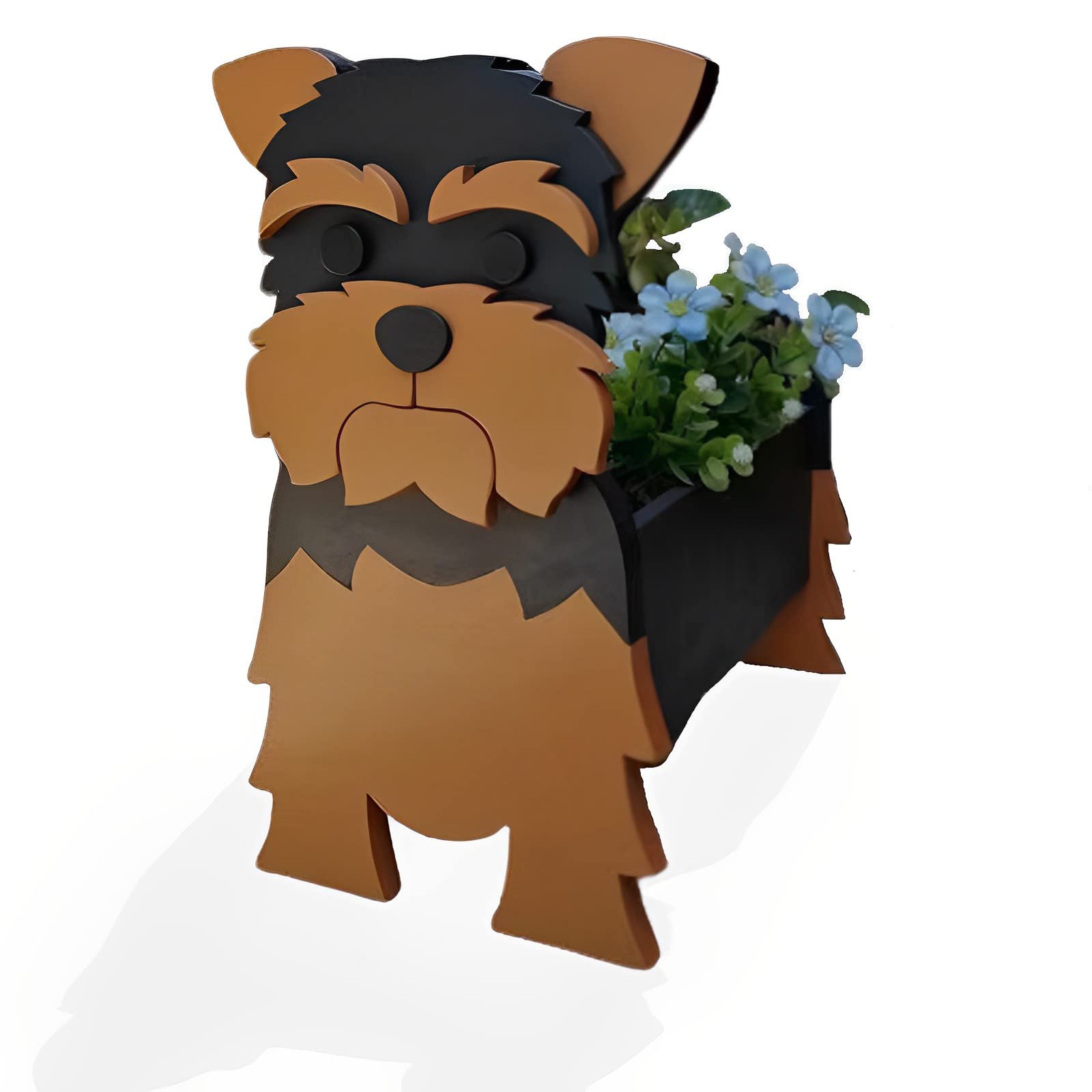 strolfay Yorkshire Dog Planter, Flower Pot Gifts for Women โ image 1