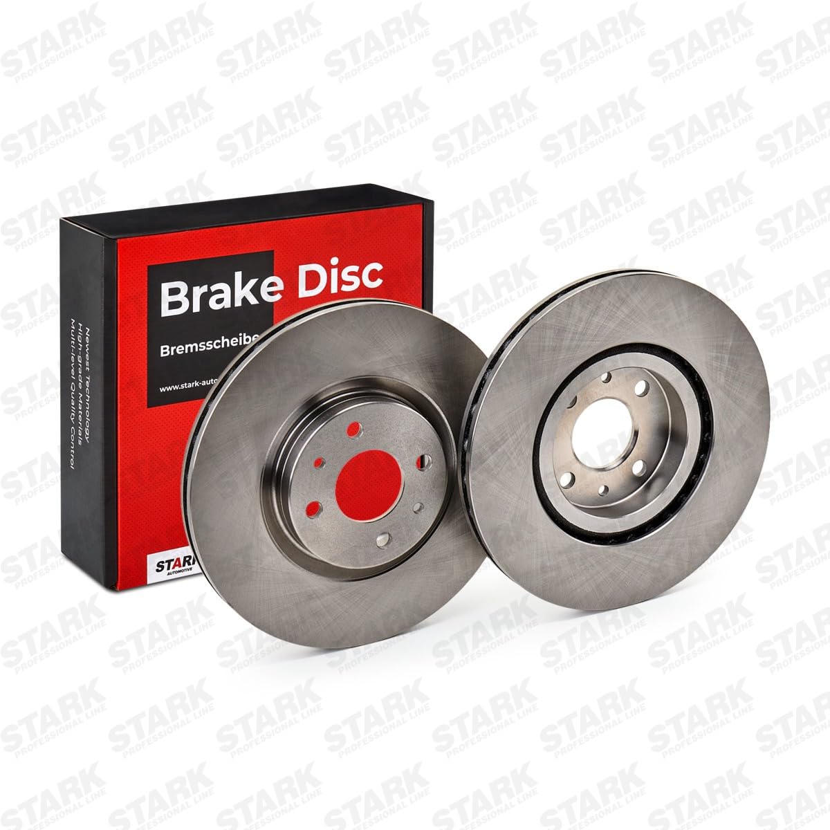 STARK SKBD-0022061 2x Disco freno Anteriore senza viti/bulloni Compatibilità con FIAT PUNTO 188