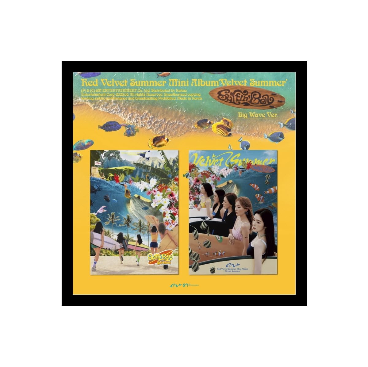 Red Velvet - Velvet Summer [Big Wave Ver.] Mini Album (2 ver. Set)