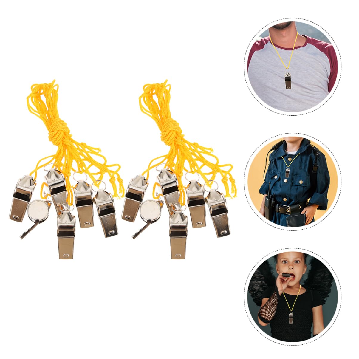 BESPORTBLE Fischietto Sportivo Perni All'aperto Chiaro Espositore Trasparente Perni Artificiali Stand Turbo Fischietto Portatile Fischio per Gli Allenatori Acciaio Inossidabile