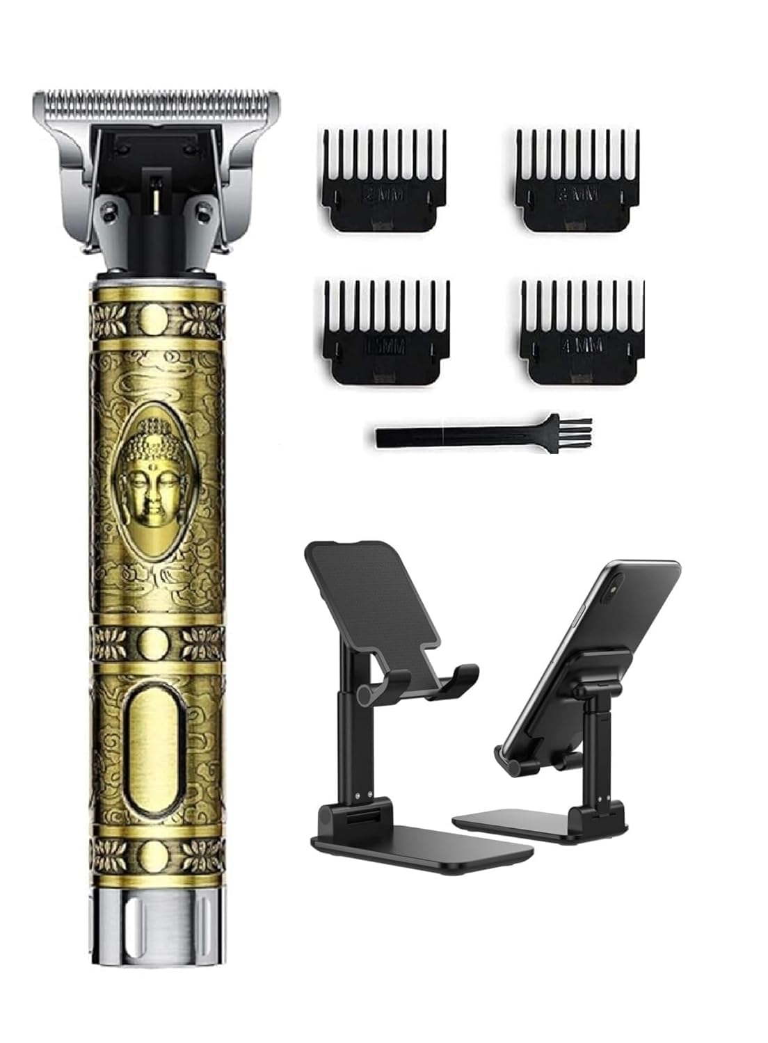 Buy 1 Get 1 Free Hair Trimmer,Electric Shaving Machine,Adjustable Blade Clipper,trimmer for men,Body Trimmer,Trimmer Men Get Beard,Trimmers for man,Professional Shaver For Men Free Mobile PLASTICSTAND.-image-49