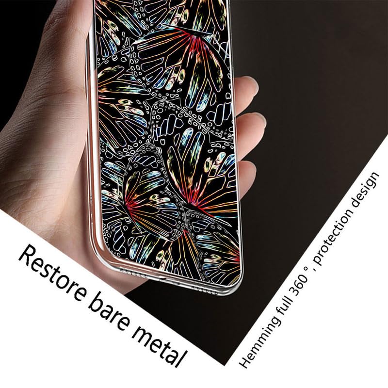 XINYEXIN Funda Glitter Para Xiaomi Redmi Note 12 4G, Carcasa Teléfono Antigolpes Transparente Bling Sparkle, Ultra Delgado Cute Brillante Para Niñas Y Mujeres - Azul
