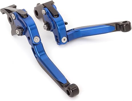 FXCNC Folding Extendable Adjustable Brake Clutch Levers fit for Vespa PX Disc Models LML 125 150 200 Star PX125 PX150