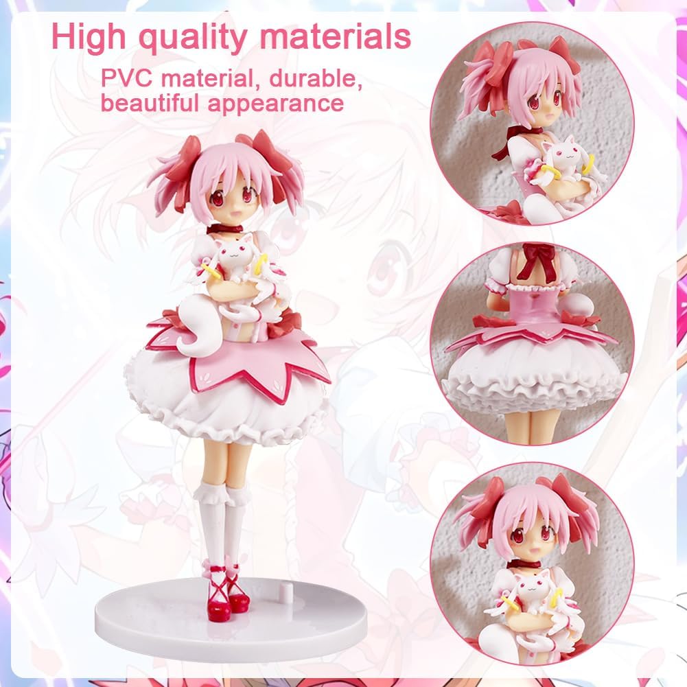 Style Fille Magique Figurine 18CM Personnages de Dessin Animé Position Debout Modèle en PVC Décoration de Bureau Cadeau