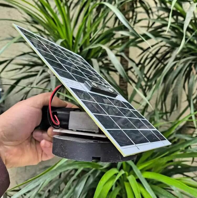 DC 5V Mobile Solar Charger Automatically Track The Sun DIY Phone USB Charging Device 300mA