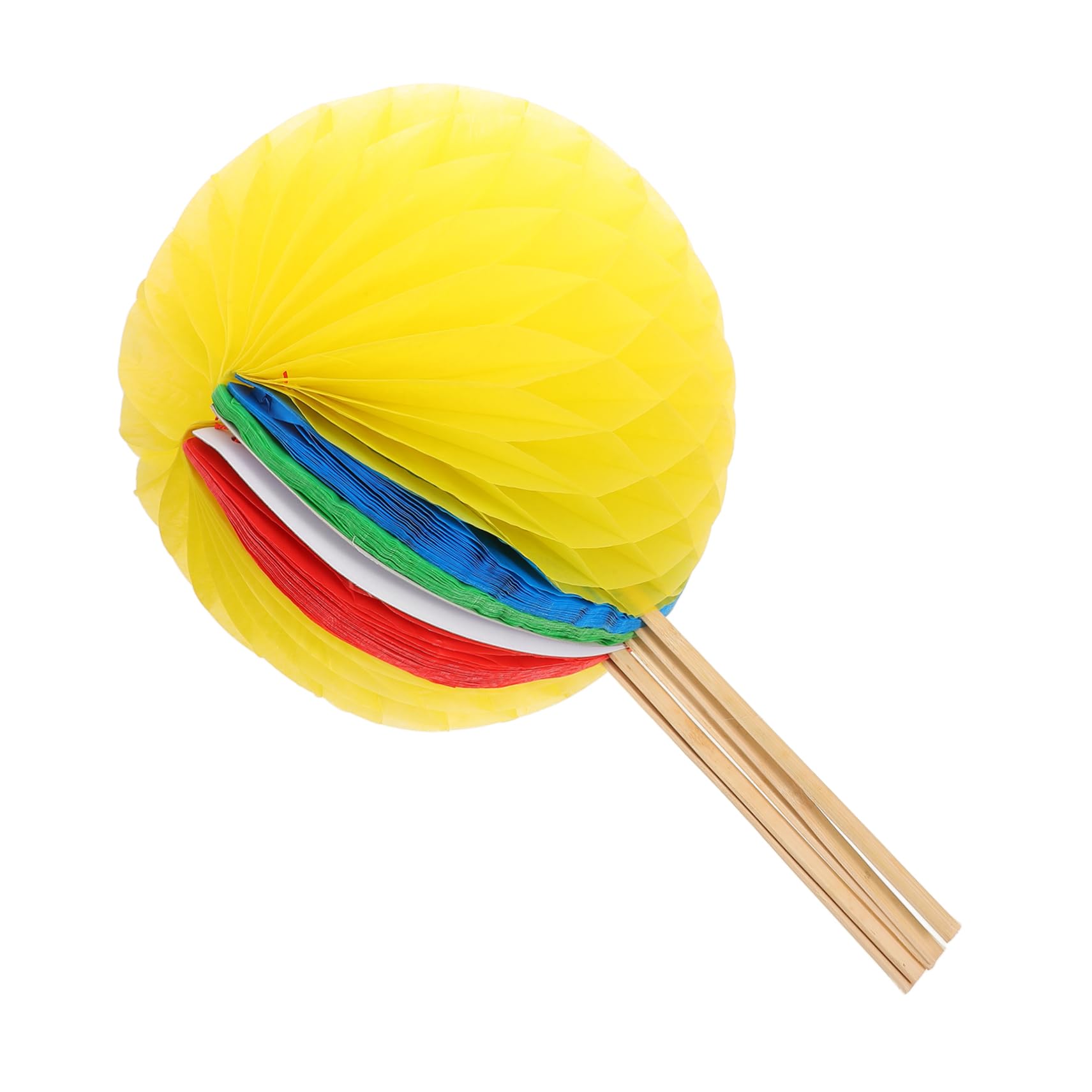 BESPORTBLE Cheer Hand Flower Prop Colorful Sports Activity Accessory for Basketball Football Tennis Reusable and Durable for Team Spirit at Events and School Performances