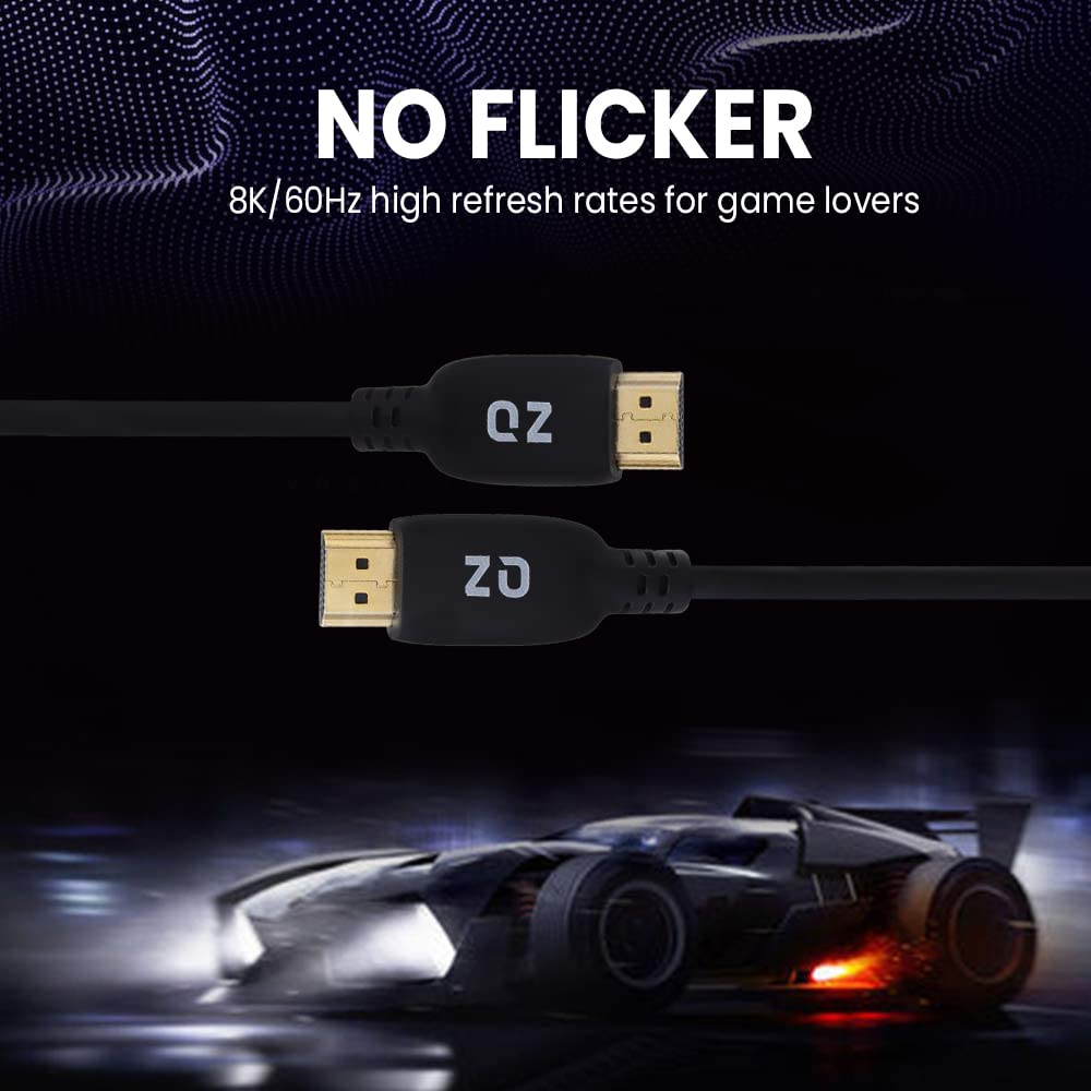 QZ 8K HDMI 2.1 Cable - Ultra High Speed -6
