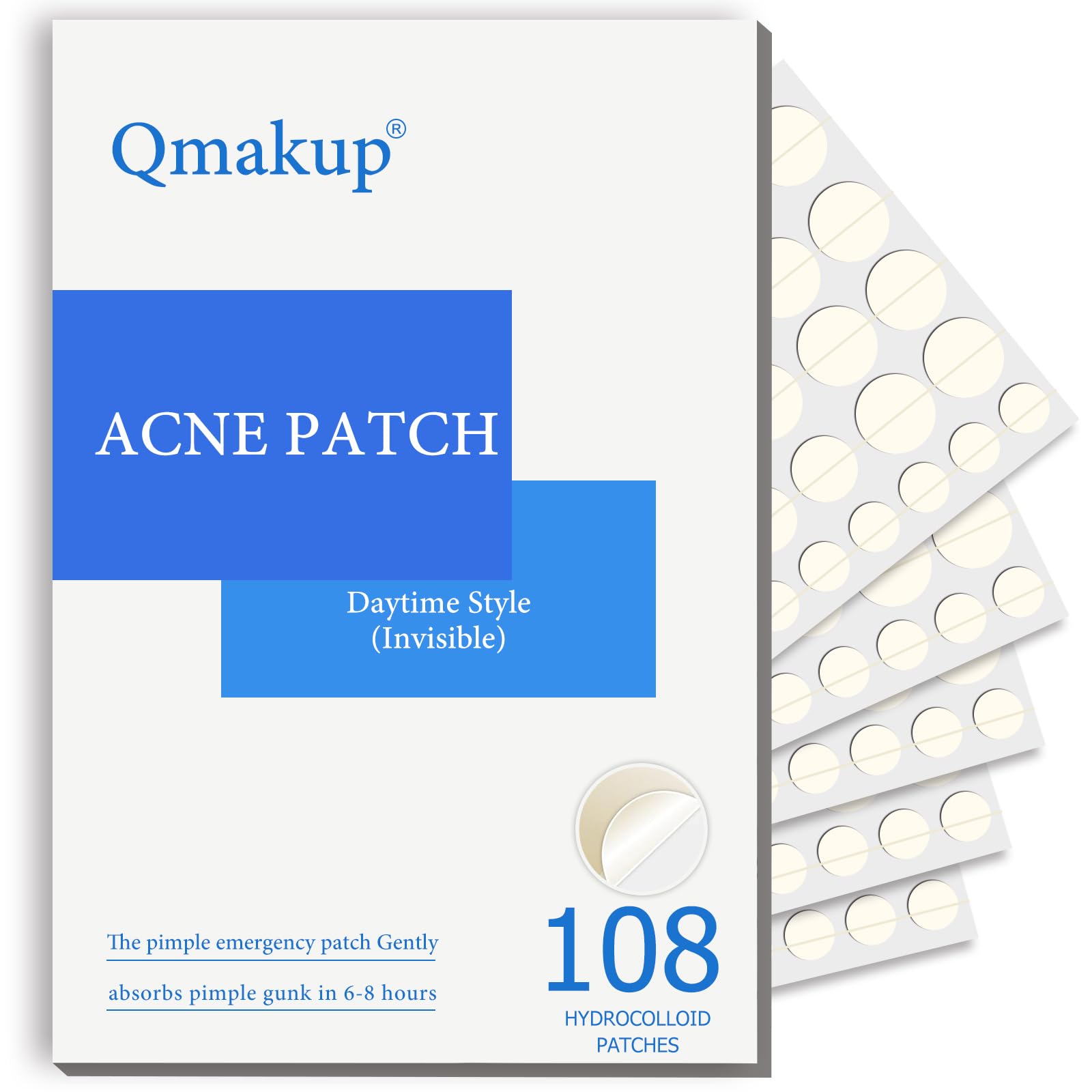Pimple Patches for Face Acne Patches for Face Pimple Patch Zit Patches Hydrocolloid Blemish Patches for Covering Zits