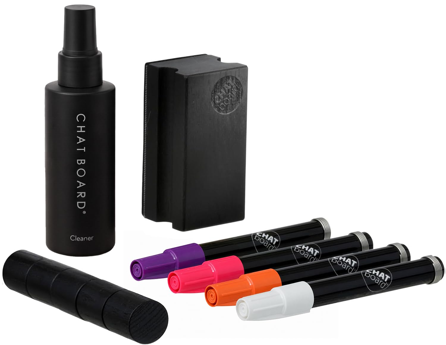 Starter Set - Variationen Farben (black wood_pink/violet/orange/weiß, regular)