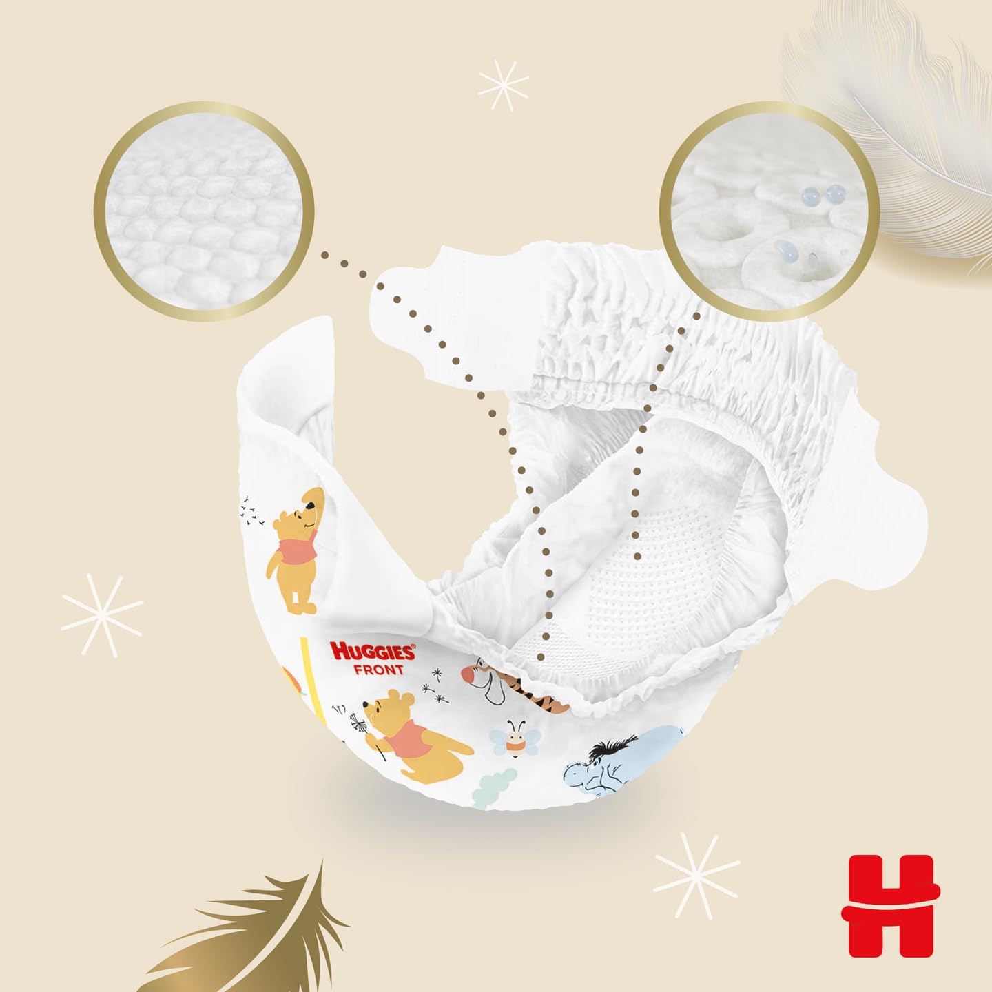 Huggies Extra Care Pañales Talla 3, (6-10 kg) 144 unidades