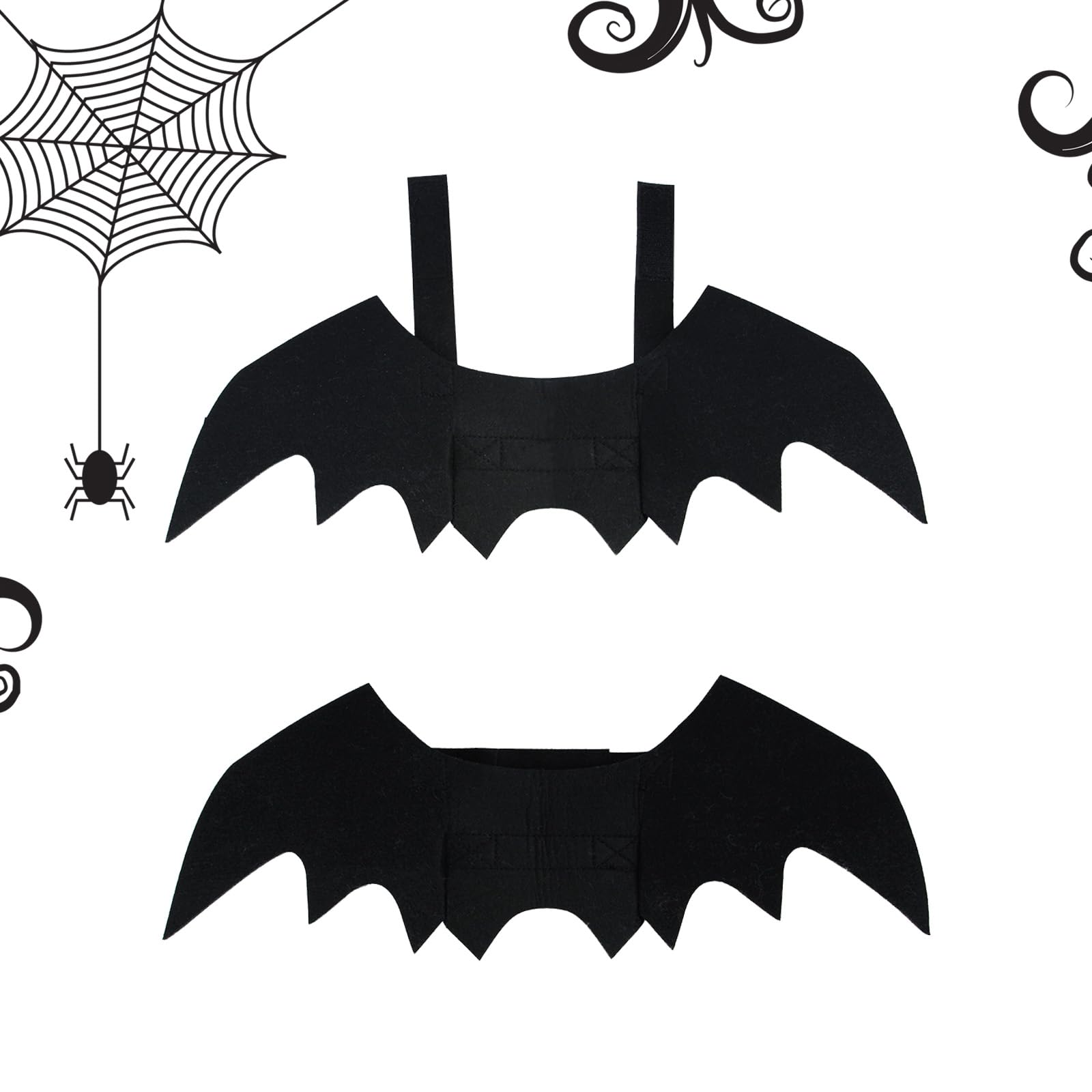 Vavious Cat Bat Wings Cat Costumes for Cats Only Kitten Puppy Costume Accessories Dog Halloween Costumes for Large Breed Large