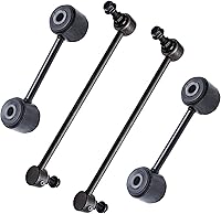 Vista 1180 de Detroit Axle - Kit de suspensión delantera de 10 piezas para Chevy Aveo Aveo5 Pontiac G3 Wave 2 Ready Struts Assembly 2 Enlaces de barra