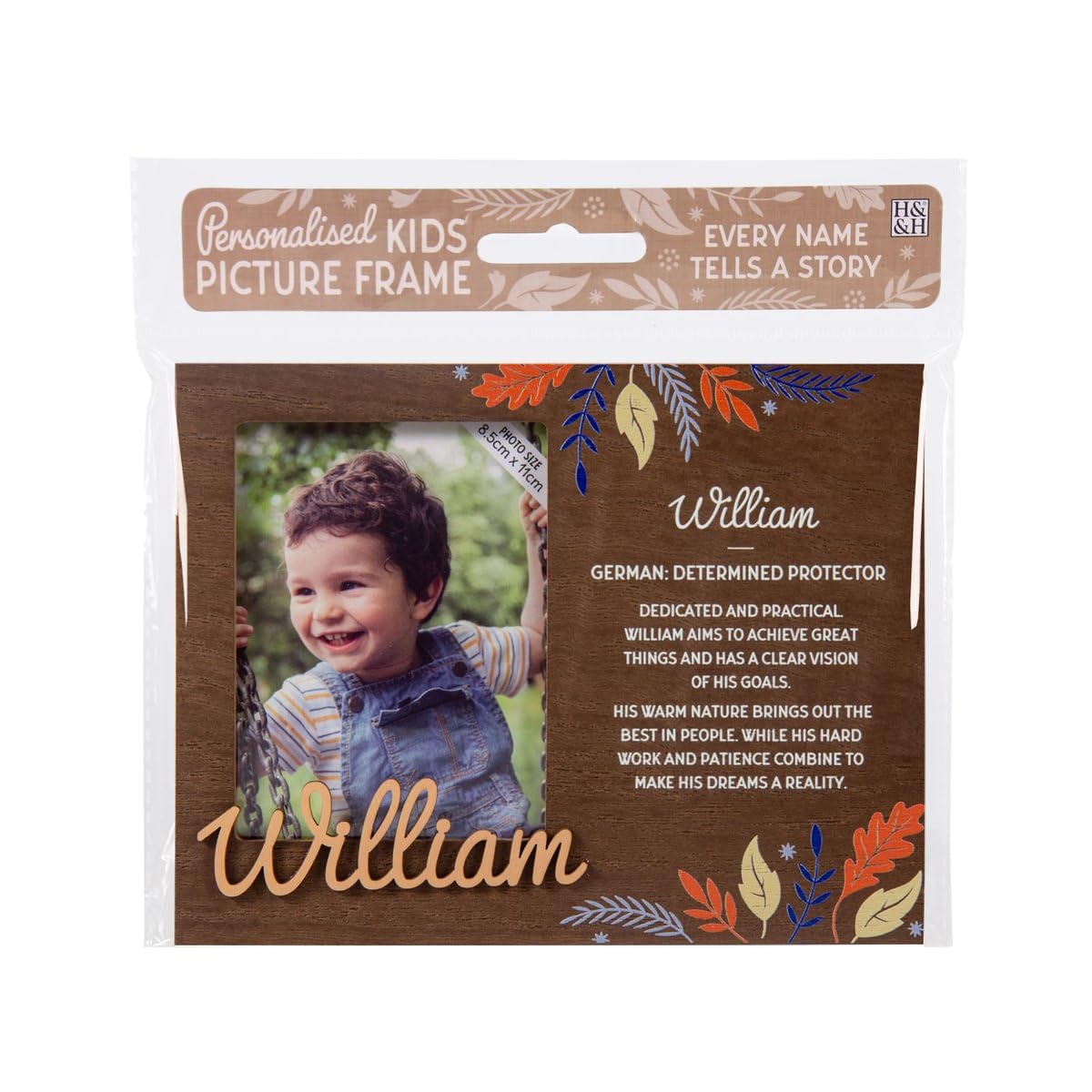 History & Heraldry William Personalised Picture Frames (William)