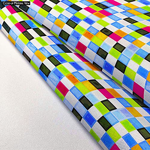 Image of ArtzFolio Grunge Squares D2 | Reusable Sack Bag | Bag for Gym, Storage, Vegetable & Travel
