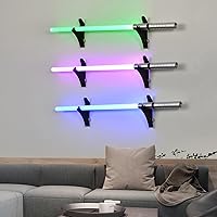 Vista 9 de Soporte para sables de luz - Soporte para sable de luz de plexiglás negro