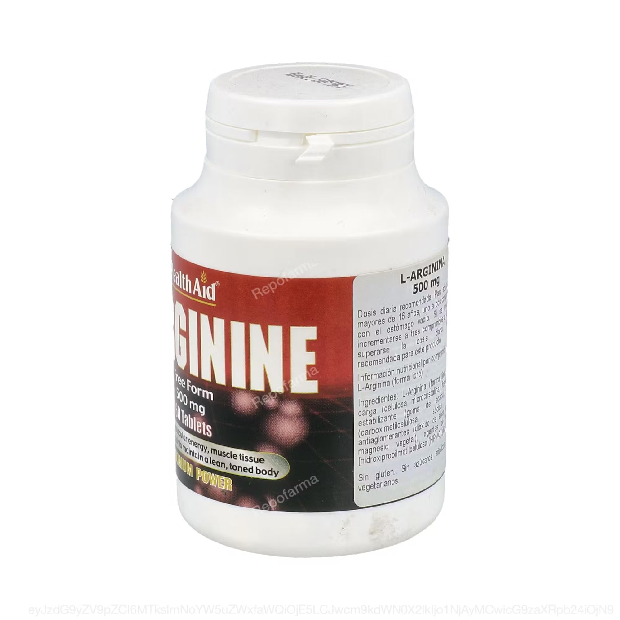 Health Aid L-arginina 60 Comp