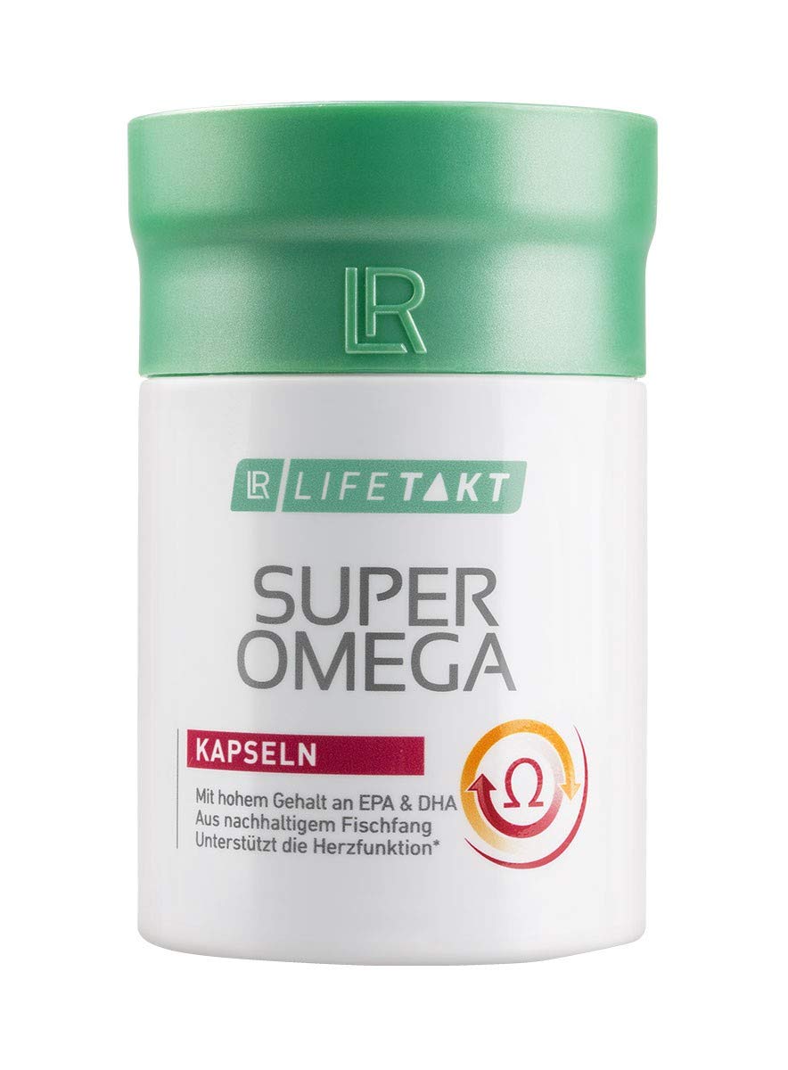 LR LIFETAKT Super Omega Kapseln Nahrungsergänzungsmittel (2x 60 Kapseln)