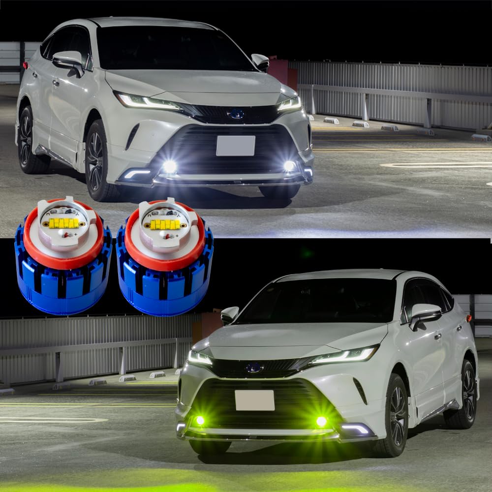 Amazon.co.jp: ハリアー 80系 L1B ホワイト × ライムイエロー 2色