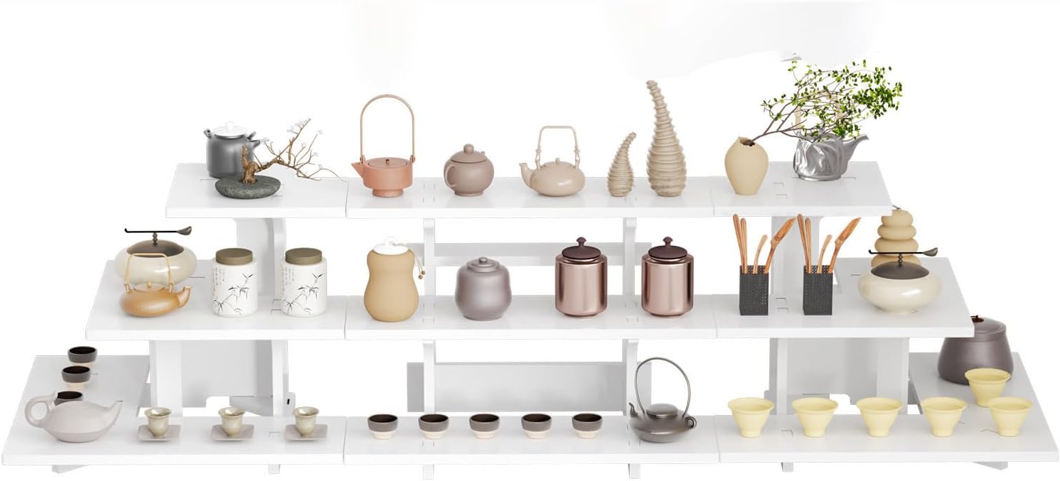 3 tier cologne stand Portable Shelf for Display Shelves